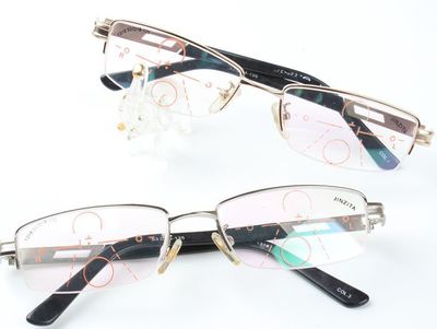 青少年眼鏡框多焦點半框學生漸進眼鏡架 1318 53-18-135 產(chǎn)品介紹